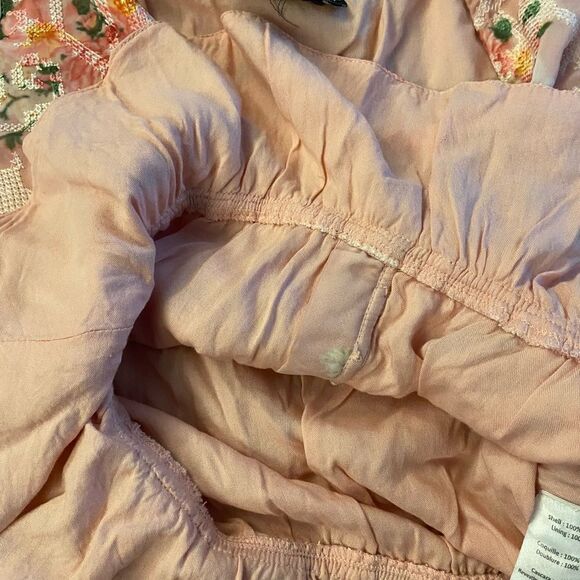 Hemant& Nandita rose floral embroidered top, XS - Picture 13 of 16